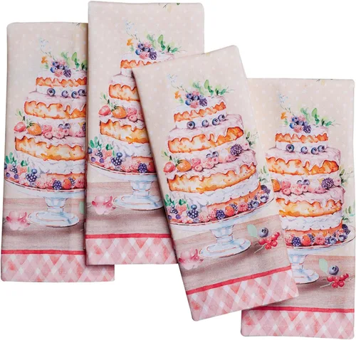 Vista 10 de Maison d' Hermine - Juego de 4 servilletas 100 % de tela de algodón lavable, decorar o regalar, hogar, cocina, comedor, fiestas de cóctel