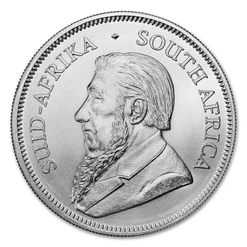 Vista 5 de 2017 - Present (Random Year) South Africa 1 oz Silver Krugerrand Lot of (5) Coins Brilliant Uncirculated with Certificates of Authenticity 1 Rand