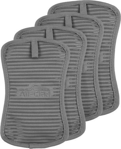 Vista 31 de All-Clad Soporte para ollas y almohadilla caliente: resistente al calor hasta 500 grados, 100% algodón, almohadilla caliente de 10 x 6.25 pulgadas