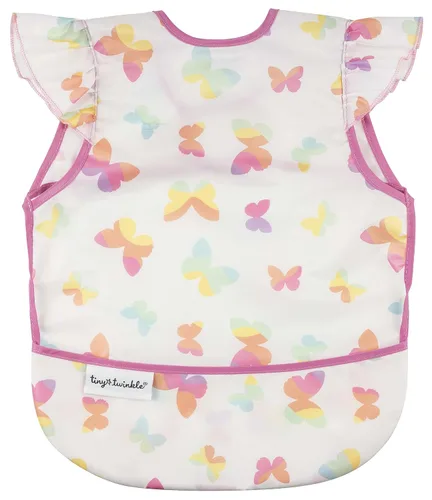 Vista 33 de Tiny Twinkle Babero a prueba de desorden para niños Babero impermeable para comer Delantal de bebé para alimentar, lavable a máquina, regalo