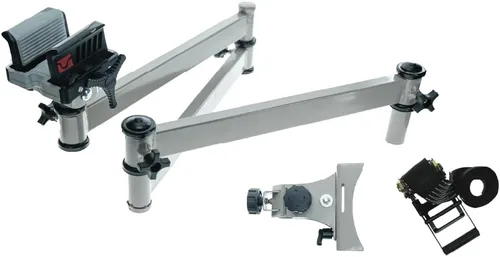 Vista 16 de BOG DeathGrip Aluminum Tripod with Durable Frame, Lightweight, Stable Design, Bubble Level, Adjustable Legs, Shooting Rest, and Hands-Free Operation