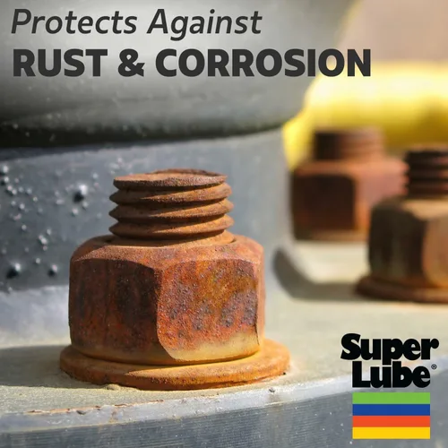 Vista 5 de Super Lube Air Tool Lubricante Neumático – Lubricación de Larga Duración para Reparación de Herramientas – Resistente a la Humedad – NSF Grado