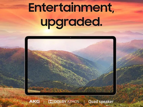 Vista 9 de SAMSUNG Galaxy Tab S7+ Wi-Fi, negro místico, 128 GB (SM-T970NZKAXAR) (renovado)