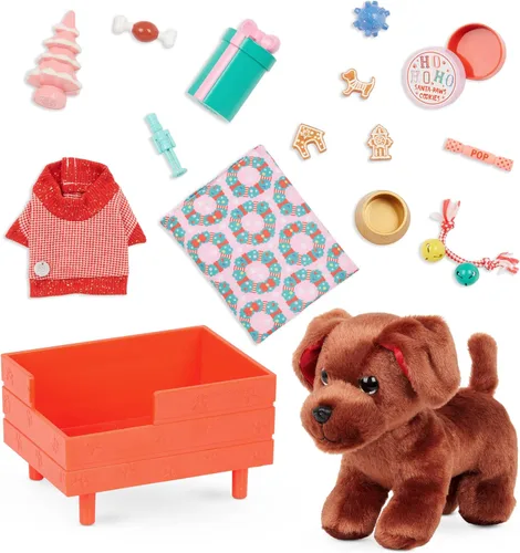 Vista 12 de Glitter Girls – Accesorios para muñecas de 14 pulgadas – Alaska – Perro de peluche – Accesorio para mascotas – Juguetes, ropa y accesorios