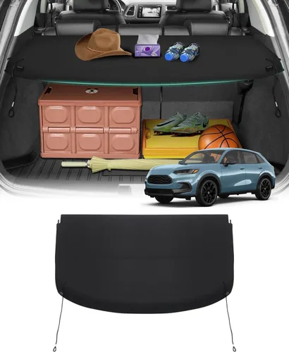 Vista 74 de Powerty Cubierta de Carga para Toyota RAV4 2019-2025 2026, Cubierta Retráctil de Maletero Cubierta de Privacidad Reemplazo para Accesorios Toyota