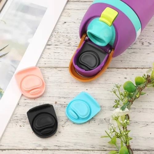 Vista 6 de 4 tapones de repuesto compatibles con Owala FreeSip de 24 onzas, 32 onzas, junta superior de tapa de botella de agua para Owala 19/24/32/40 onzas