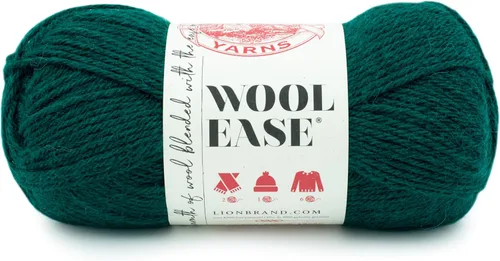 Vista 49 de Lion Brand Yarn Wool-Ease Yarn, Hilo de peso medio (Worsted-Weight) para tejer y hacer ganchillo, 1 paquete, Antler