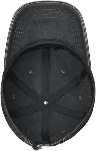 Vista 5 de Tacoesha Gorro de béisbol bordado de algodón lavado ajustable