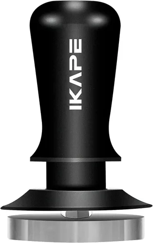 Vista 12 de IKAPE Tamper Espresso de 58.5 mm, tamper de café barista premium con resorte calibrado, 100% base de acero inoxidable compatible con máquina