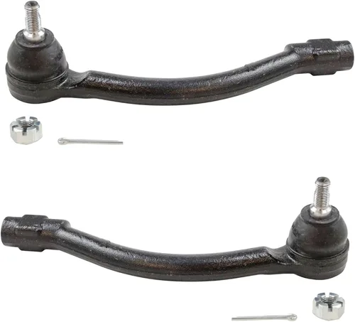 Vista 17 de TRQ Juego de barras de acoplamiento delanteras exteriores 2 piezas compatibles con Land Rover LR3 2005-2009