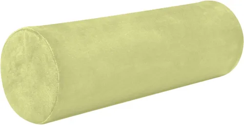 Vista 35 de Almohada cervical rosa para aliviar el dolor de cuello, almohadas redondas para el cuerpo, soporte lumbar, almohada de rodilla para cama, piernas