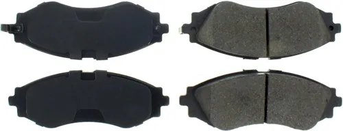 Vista 4 de Juego de pastillas de freno de disco delantero compatible con Chevrolet Aveo 2004 2005 2006 2007 2008 2009 2010 2011 2012 2013 2014 2015 2016 2017