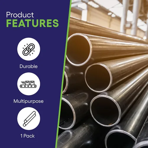 Vista 7 de Ultimation Rodillo recubierto de poliuretano con soporte -Rodillo transportador de grado industrial para un manejo suave de materiales- Construcción