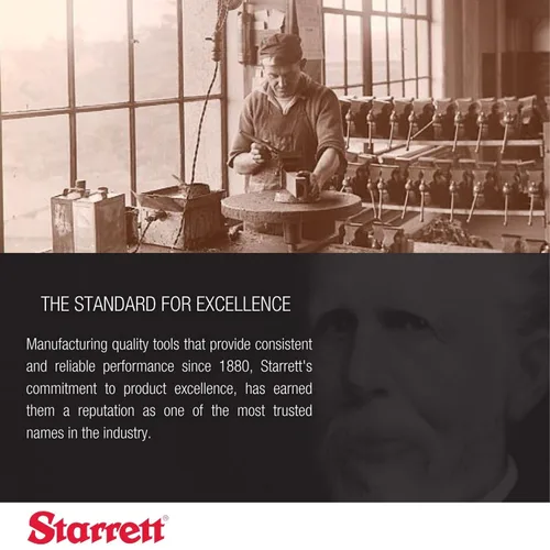 Vista 7 de Starrett ProSite 505 - Transportador combinado de aluminio, ideal para carpinteros, fontaneros y mejoras para el hogar de bricolaje, 7 pulgadas