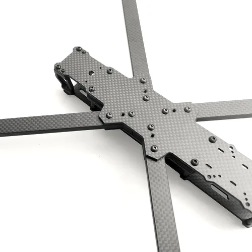 Vista 4 de QWinOut XL10 V6 16.535 in distancia entre ejes Kit de marco RC Rack 10 pulgadas para DIY Racer Drone (sin impresión 3D)