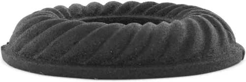 Vista 4 de Renovators Supply Manufacturing Placa de Escudo de Aluminio 3.13" DE Escutcheon 1" IPS Brida de Radiador Negra