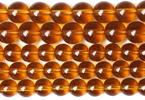 Vista 49 de 60 piezas de cuentas de piedra natural de 6 mm de esmeralda verde Cuentas sueltas redondas de piedra de curación de energía AAA para hacer joyas