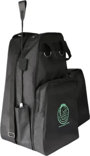 Vista 9 de UNISTRENGH Botas de equitación profesionales llevan bolsas ecuestres duraderas portátiles con compartimento para casco