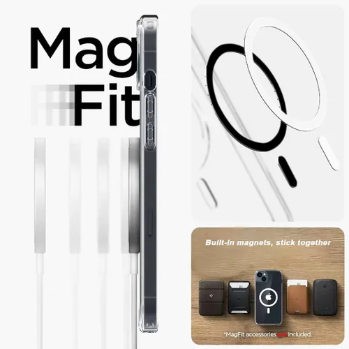 Vista 6 de Paquete de 2 anillos magnéticos adhesivos, anillo adaptador magnético universal compatible con accesorios Magsafe y carga inalámbrica, para iPhone