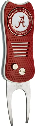 Vista 26 de Team Golf NCAA - Herramienta de divot de hoja conmutadora con marcador magnético de doble cara, presenta diseño patentado de una sola punta, causa