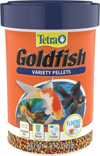 Vista 15 de Tetra Goldfish Flakes, dieta nutricionalmente equilibrada para peces de acuario, copos enriquecidos con vitamina C, 2.2 libras