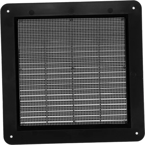 Vista 6 de Vent Systems Cubierta de ventilación de retorno de aire negra de 10 x 10 pulgadas - Rejilla de ventilación de aire - Cubierta de parrilla