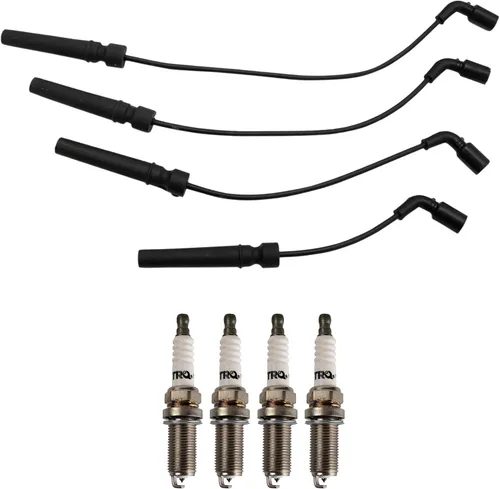 Vista 3 de Kit de Bujías de Iridium TRQ 5 Piezas Bujías de Iridium Compatibles con Chevrolet Aveo 2004-2008 2007-2008 Aveo5