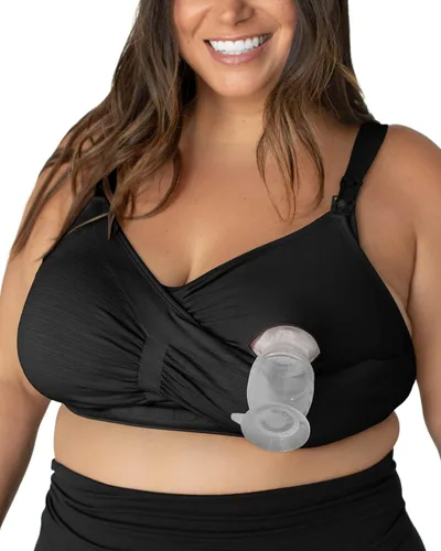 Vista 31 de Kindred Bravely Sublime Pumping Bra Hands Free, Adjustable Pumping & Nursing Bra with EasyClip for All Breast Pumps