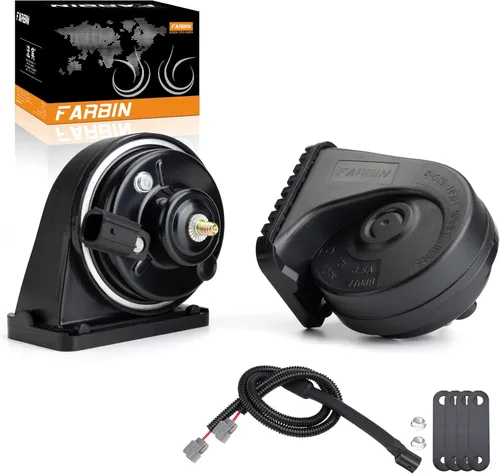 Vista 18 de FARBIN Bocina de coche compatible con Toyota/Lexus/Subaru 12V impermeable bocinas automáticas fuertes con enchufe de bocina de 1 a 2