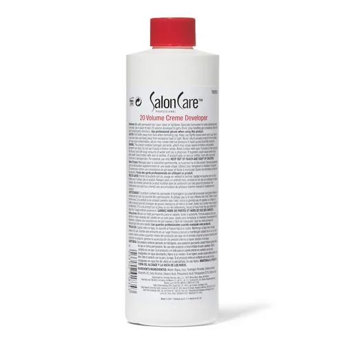 Vista 2 de Salon Care Desarrollador de crema de 20 volúmenes, elevación uniforme, consistencia de crema fácil de manejar, fórmula estabilizada, 16 onzas