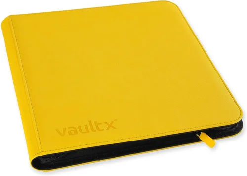 Vista 20 de Vault X Carpeta de 12 bolsillos con cremallera para tarjetas coleccionables – 480 tarjetas, material de álbum Exo-Tec premium, 20 páginas de carga