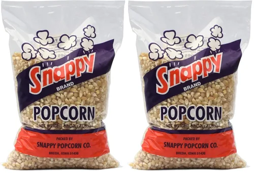 Vista 7 de Snappy Granos de palomitas de maíz amarillos para hacer estallar con máquina de maíz, soplador de aire o parte superior de estufa, bolsas de 2