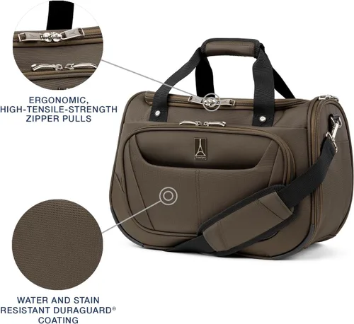 Vista 17 de Travelpro Maxlite 5 Softside - Bolsa de viaje ligera para debajo del asiento, bolsa de fin de semana durante la noche