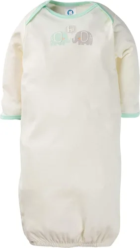 Vista 2 de Gerber Baby Boy and Girls 4-Pack Sleeper Gown