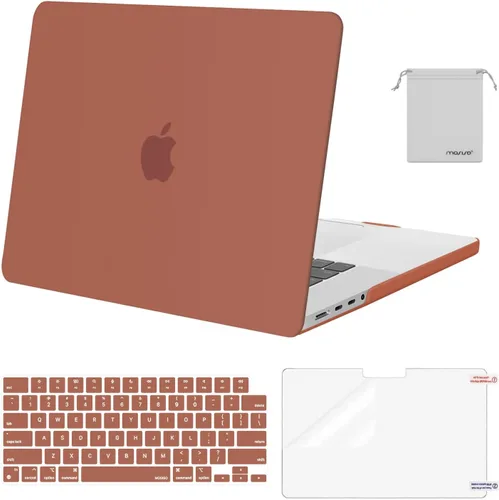 Vista 32 de MOSISO Compatible con MacBook Pro de 16 pulgadas M5 2026 M4 2025 M3 M2 M1 2024-2021 A3429 A3428 A3403 A3186 A2991 A2780 A2485, carcasa rígida