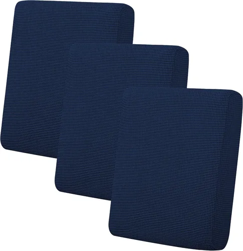 Vista 114 de Easy-Going - Funda de cojín elástica individual para sofá biplaza, sillón, funda de cojín protectora, suave, flexible con parte inferior elástica