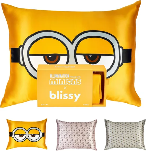 Vista 21 de Funda de almohada de seda Blissy - 100% pura seda de morera - 22 Momme fibras de alta calidad 6A - Funda de almohada de seda para cabello y piel
