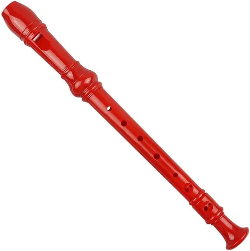 Vista 13 de Mr.Power Flauta dulce soprano de madera de arce, llave C, digitación alemana de estilo alemán, 8 agujeros, 2 piezas, instrumento musical aprobado