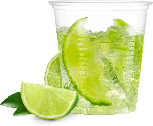 Vista 2 de Plastimade - Vasos desechables de plástico transparente de 5 onzas para el hogar, oficina, boda, eventos, fiestas, comida para llevar, agua, jugo