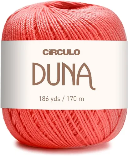 Vista 21 de Círculo Hilo Duna – 186 yardas, 3.52 onzas – Hilo DK de Estambre Ligero – 100% algodón virgen brasileño mercerizado, perfecto para tejer y hacer 6399
