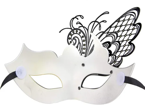 Vista 9 de IETANG - Un par de preciosas máscaras venecianas para parejas, para mascarada, accesorios de disfraz o fiesta