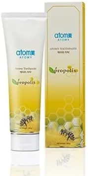 Vista 2 de Pasta de dientes coreana Propóleo Abejas Sistema de Cuidado Oral Dental (7.05 Oz x 2 piezas)