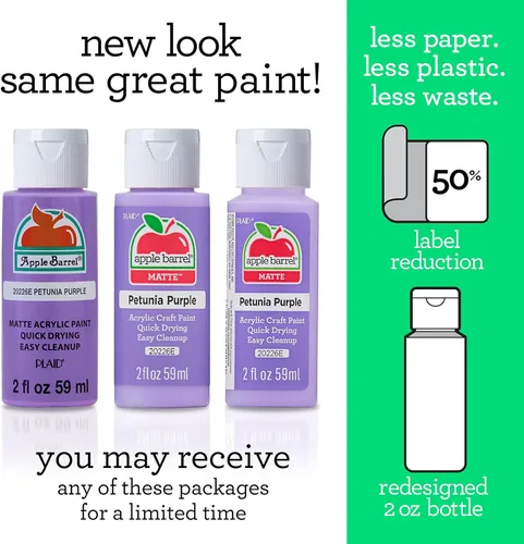 Vista 2 de Apple Barrel Pintura acrílica en varios colores (2 onzas), 20512, Burnt Umber