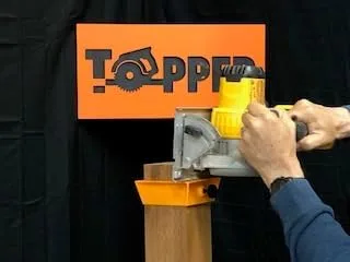 Vista 2 de Kit de herramientas de guía de sierra circular para postes de 4 x 4 – Juego de herramientas profesionales para mejoras del hogar y recorte