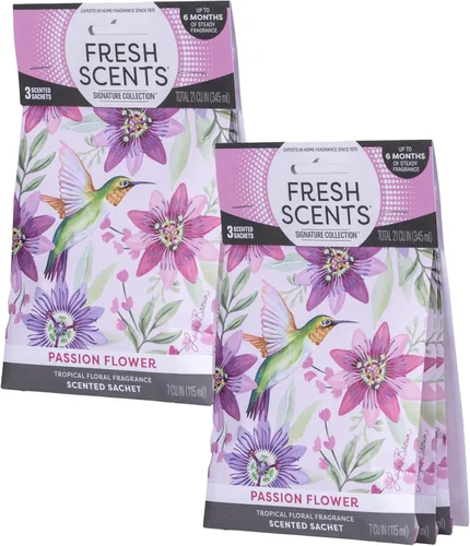 Vista 10 de Fresh Scents Bolsitas perfumadas Algodón blanco Fragancia para el hogar Larga duración (hasta 6 meses) Ambientador para armarios, cajones