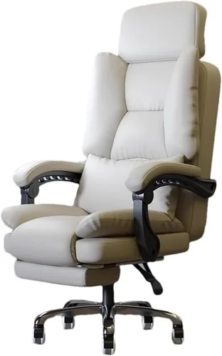 Vista 9 de Executive Office Chair with Foot Rest Big and Tall Executive Home Office Desk Chair Ergonomic Office Chair High Back Computer Desk Chair with Black