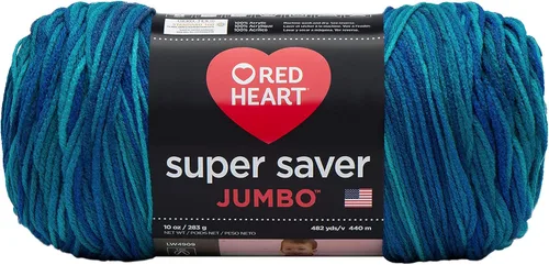 Vista 11 de Red Heart Super Saver - Ovillo de lana jumbo, color blanco suave, 2 unidades (paquete de 1)