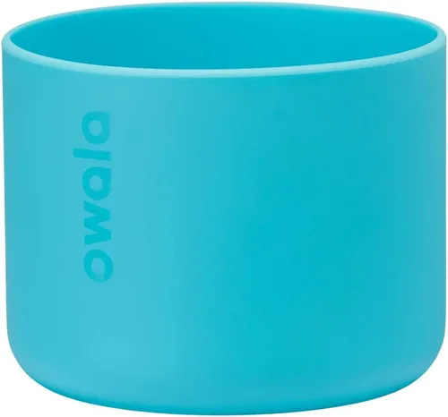 Vista 23 de Owala Bota de Silicona para Botella de Agua, Funda Protectora Antideslizante para Botella de Agua, Protege Botellas de Acero Inoxidable FreeSip, Gris
