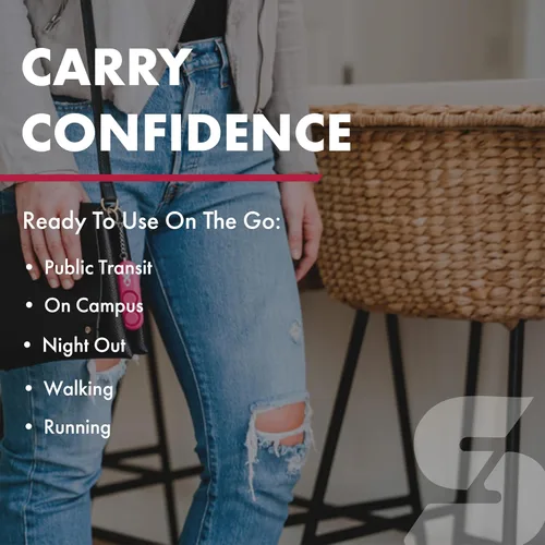 Vista 5 de SABRE Alarma personal con llavero, alarma de 120 dB, audible hasta 1,280 pies (1,279.5 ft), operación simple, reutilizable, negro