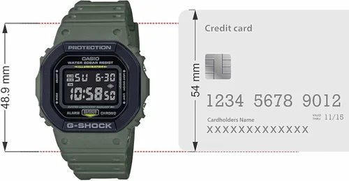Vista 7 de Casio Digital Sport Quartz Mens G-Shock Casio DW-5610SU-3D